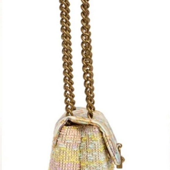 Kurt Geiger London Brixton Cream Comb Raffia Bag - Picture 4 of 6